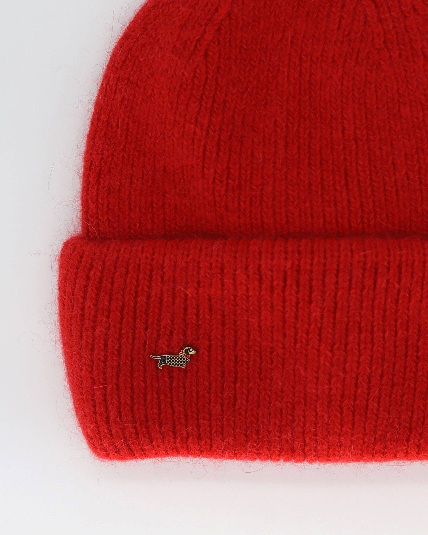 Scarf Designers - Wholesale Beanie - Women's - Angora and Wool Hat - Vivid Red1