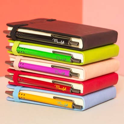 MANIFOL - Wholesale Notebook - Mini vertical pad with pen