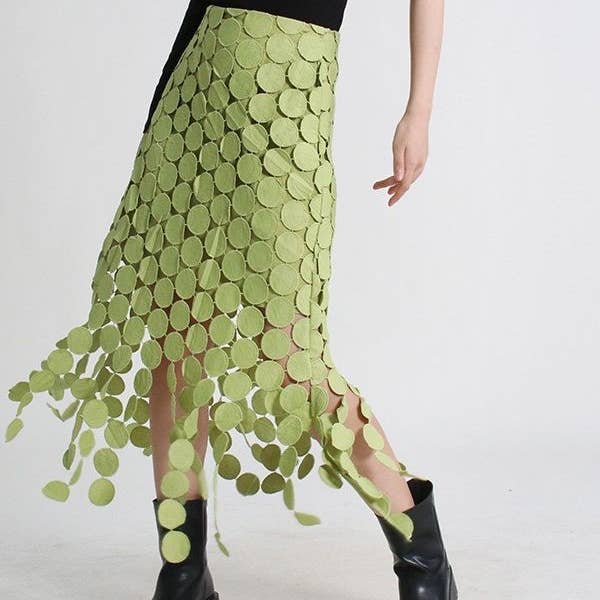 Productseeker - Wholesale Skirt - Women's - SK001 Hollow Out Embroidery Skirt Pencil Skirt Dress