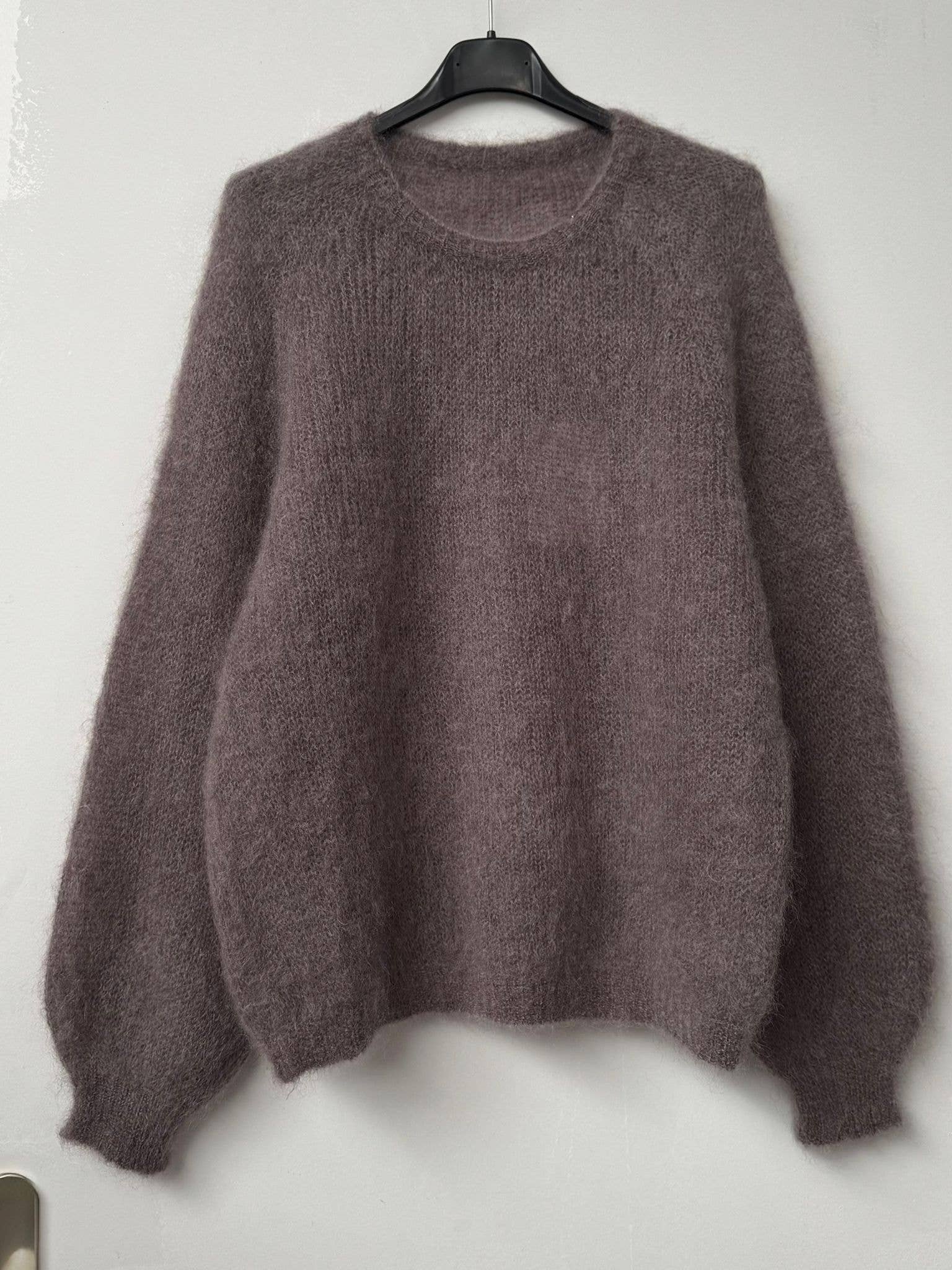 NOELINE – wholesale Knitted jumper – Women′s – 80% kid mohair sweater 30126