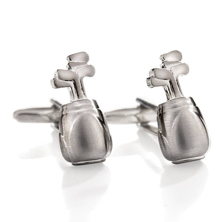 Golf Bag Cufflinks for wholesale by Cuffwear