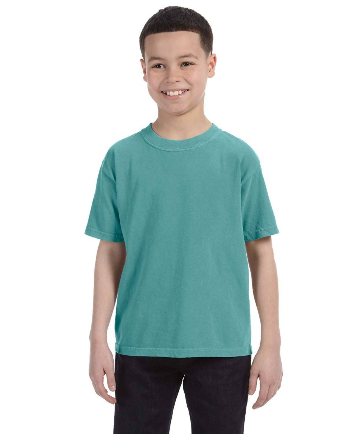 Total Apparel - Wholesale T-Shirt - Kids - Comfort Colors Garment-Dyed Youth Midweight T-Shirt | C90187