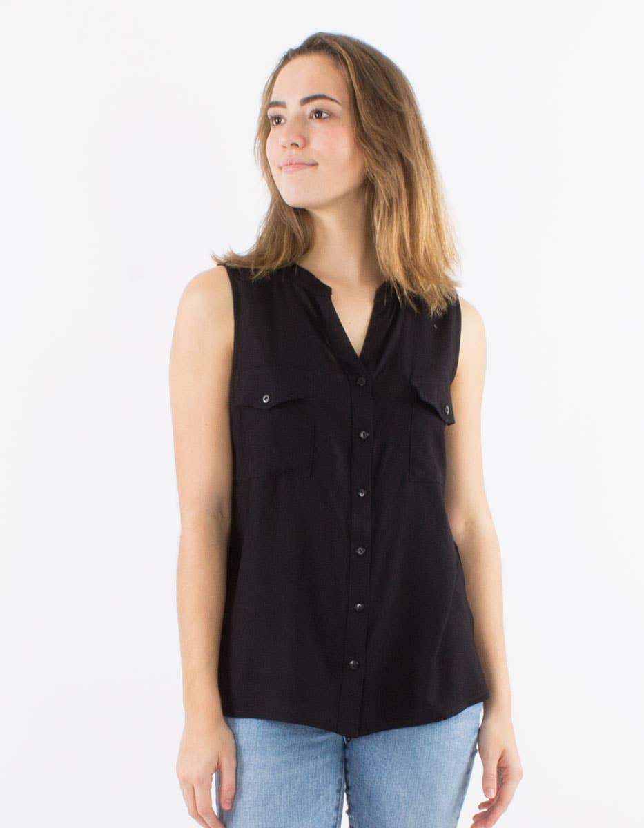 Coline - Wholesale Button Down Shirt - Women's - Blouse — woman-CH1731712
