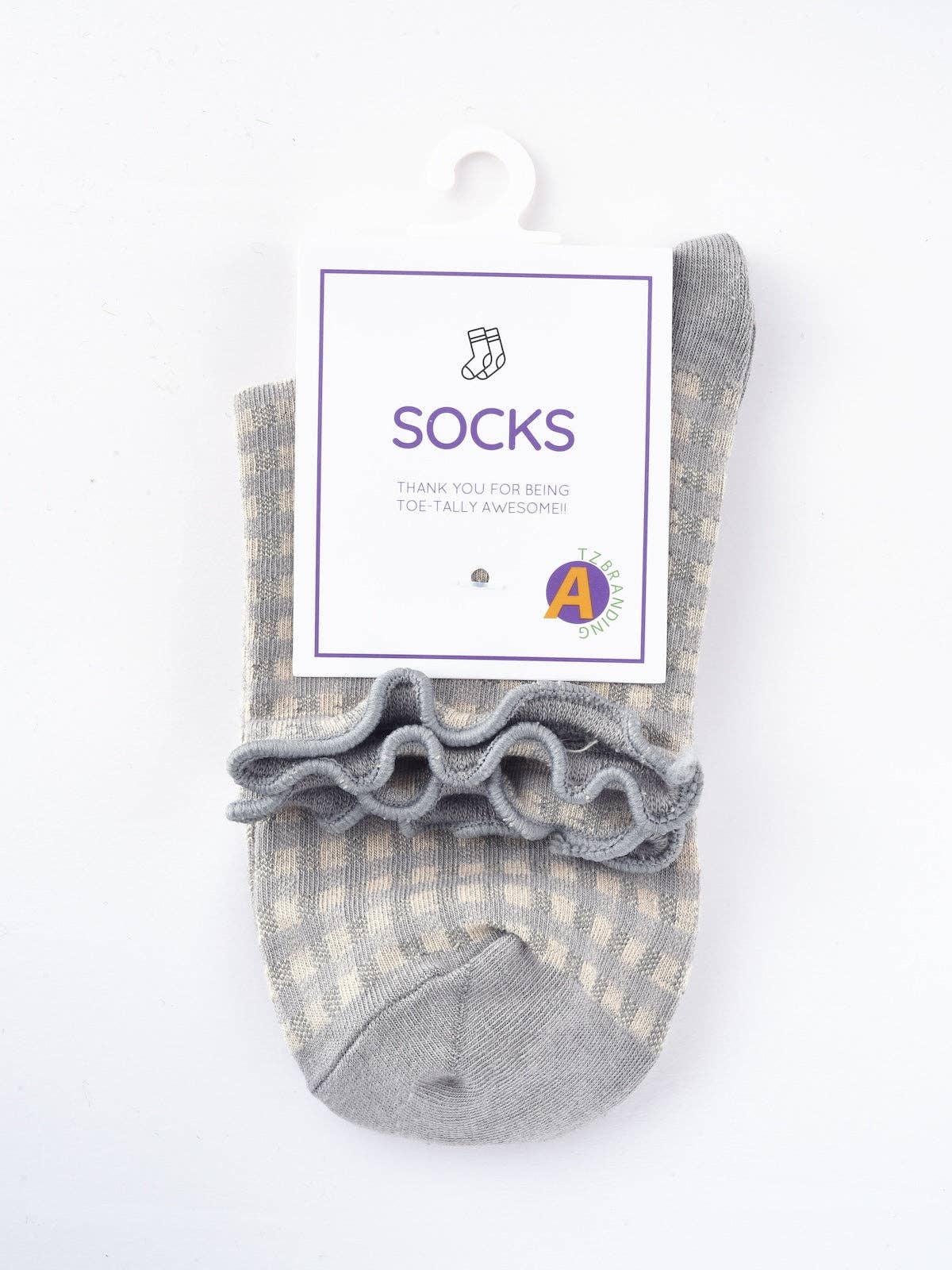 Funkyrel® Atzbranding Limited - Wholesale Socks - Women's - Rufia - Colorful Check Pattern Lace Socks10