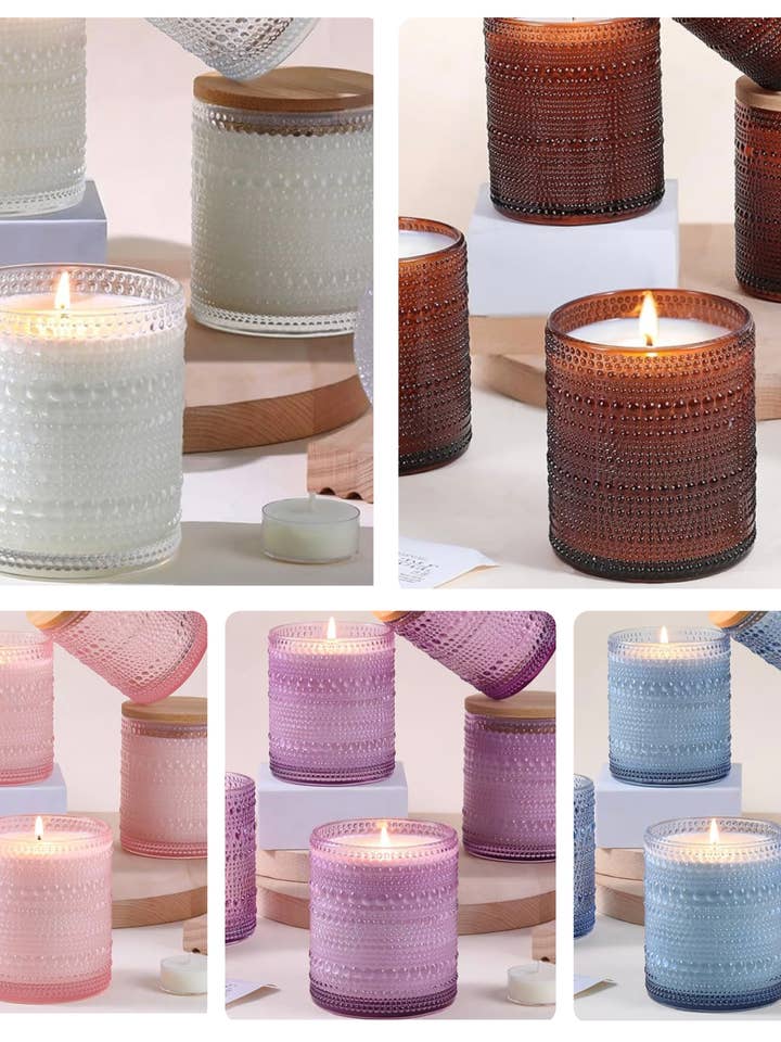 Bubble Candle 8 oz for wholesale by KandM Candles and Decor