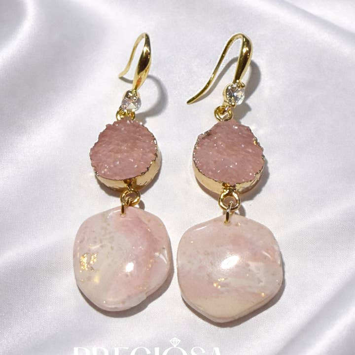 Blush Geode for wholesale by Preciosa Jewelry Co.