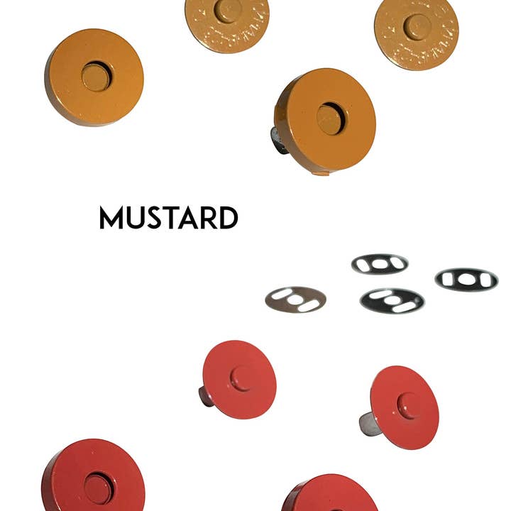 Sassafras Lane Designs - Wholesale Sewing Button/Snap - Colorful Magnetic Snaps