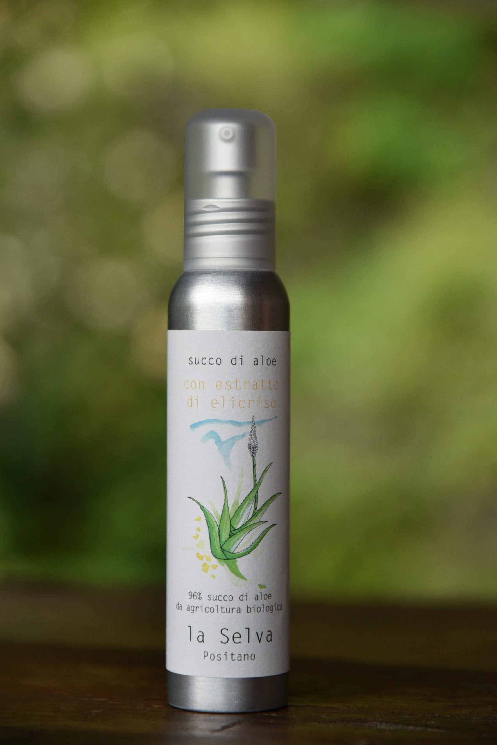 La Selva Positano Cosmetici Naturali – wholesale Aloe spray/cream – ALOE JUICE WITH HELICHRYSUM EXTRACT2