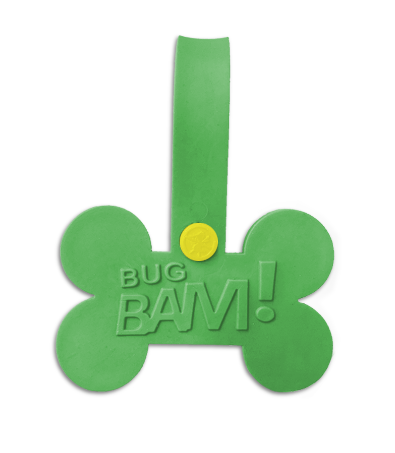Bug Bam! - Vendita all'ingrosso Collare - Cani - Medagliette Antizanzare, Pulci e Zecche per Animali (Confezione da 2)1