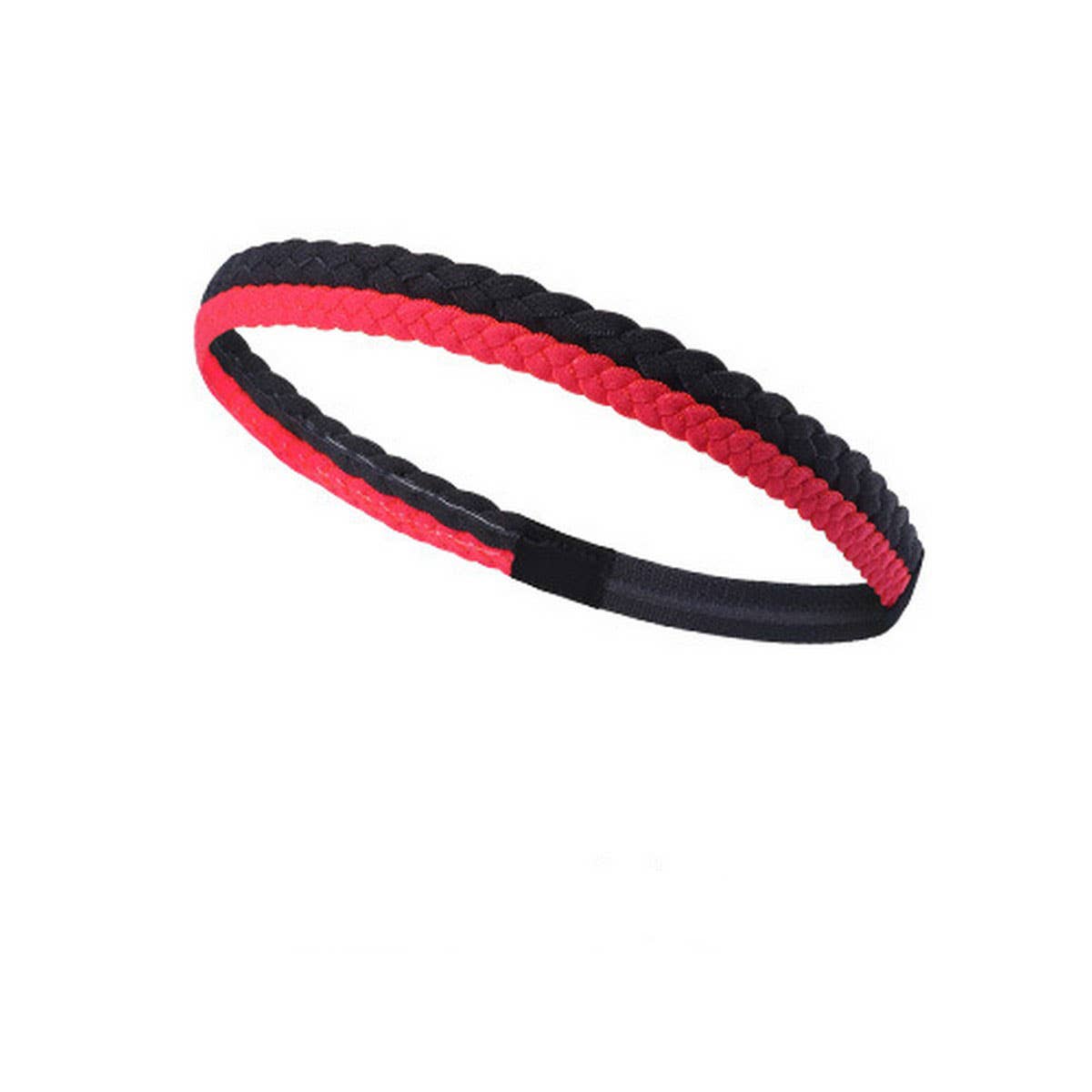ACCITY - Wholesale Fashion Headband - Women's - Braided Non-Slip Silicone Sweatband for Sports_CWMM79524