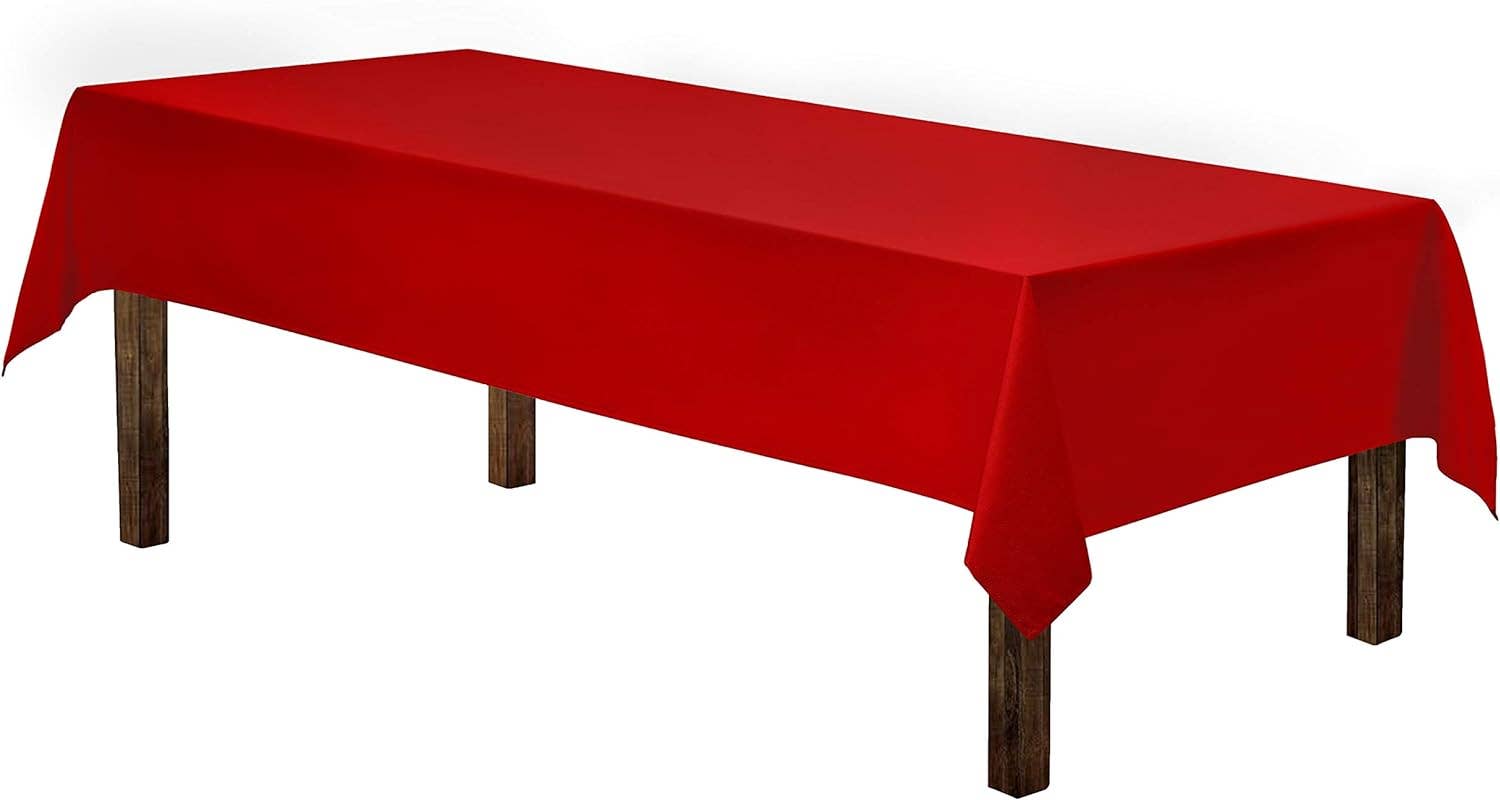 Gee Di Moda - Wholesale Tablecloth - Heavy Duty Washable Polyester Rectangle Tablecloth73