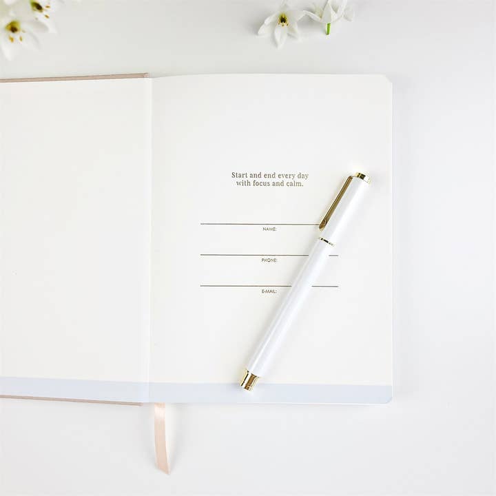 LH Agenda - Wholesale Journal/diary - Good Morning Good Night - Mocha - Daily Practice Journal2