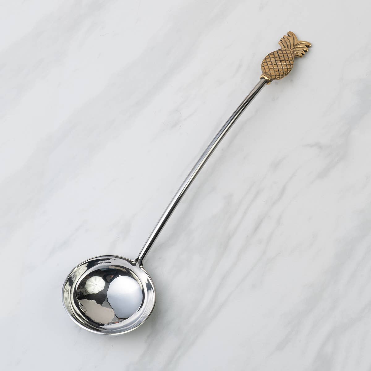 India Handicrafts Inc - Wholesale Ladle - Gilded Pineapple Laddle0