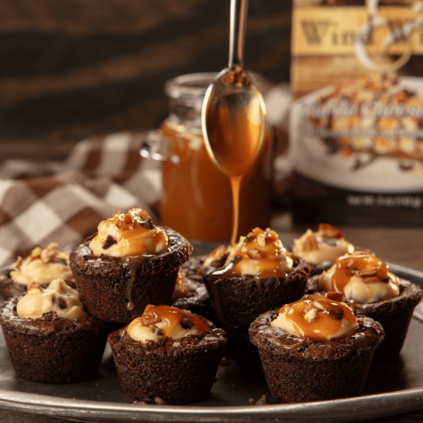 Wind & Willow - Wholesale Cake Mix - Turtle Cheesecake (cs 12) - Sweet Cheeseball Mixes2