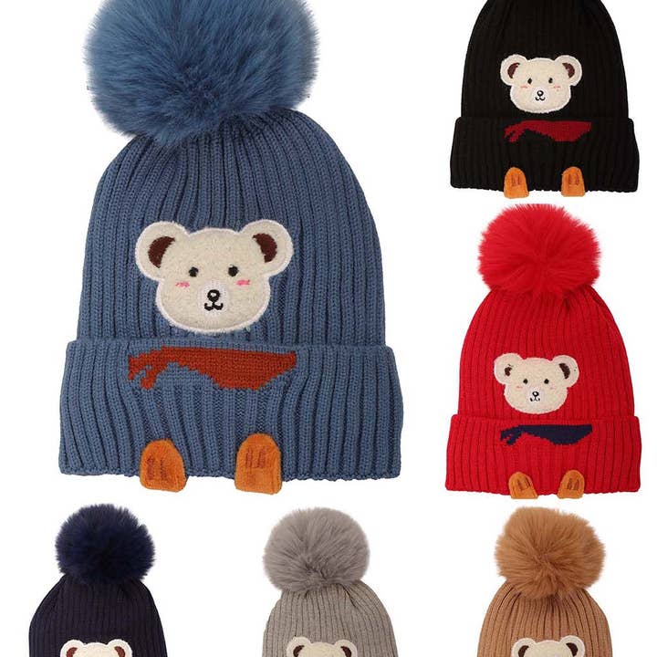 HY1826 - Berretti morbidi e caldi per bambini da una dozzina per la vendita all'ingrosso da parte di Jasper Trading LLC