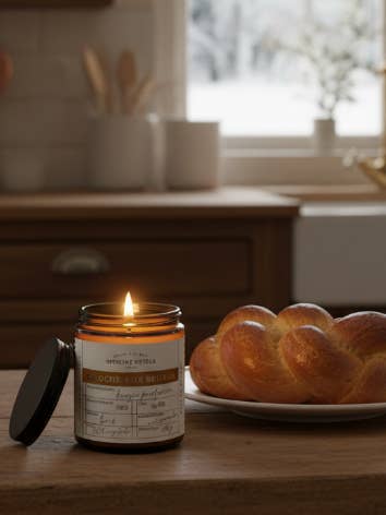 Pure Butter Brioche Scented Candle - 200g for wholesale by Officine Lutèce