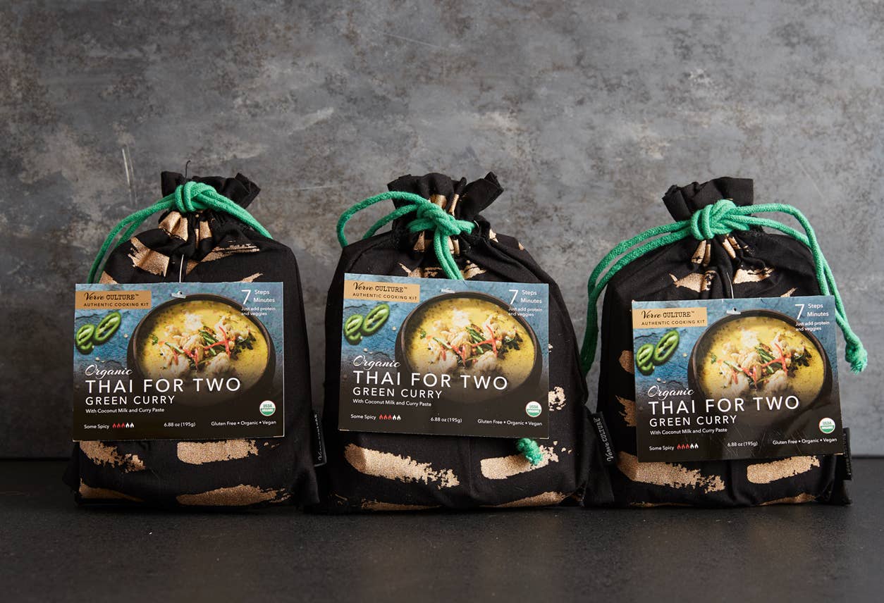Verve Culture - Wholesale Dhz-voedselset - Thai for Two kookset - biologische groene curry4