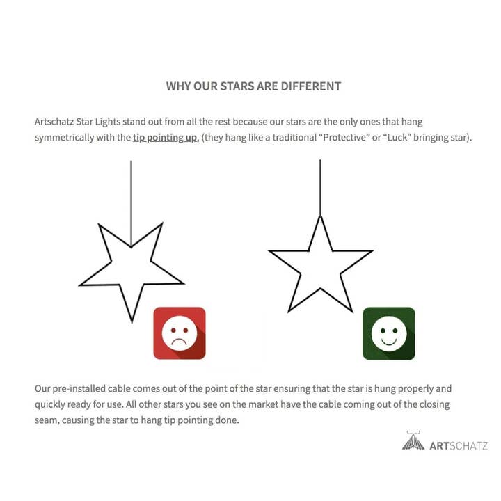 Artschatz LLC - Venta al por mayor Lámpara/farol de papel - Linterna Gaudí con 5 puntas, 24 pulgadas, papel gris y blanco3