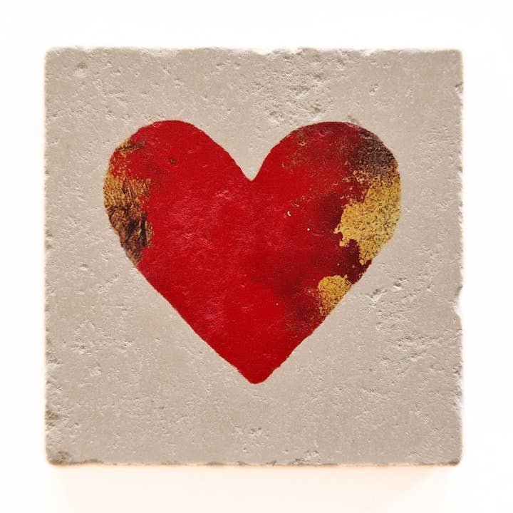 Herz - Natursteinfliese für den Großhandel von Artige BV