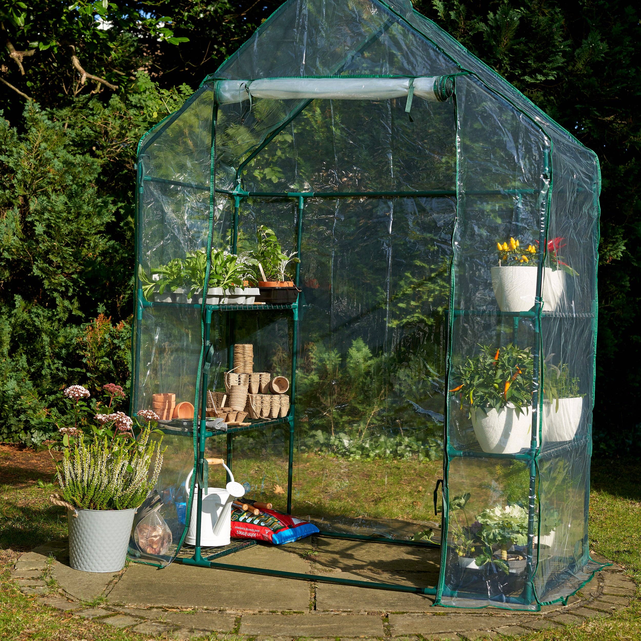 Bramble - Wholesale Plant pot - 6 Tier Walk In Greenhouse4