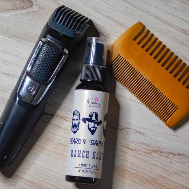 Ranch Hand Beard Oil for wholesale by Nana's Creative Studio