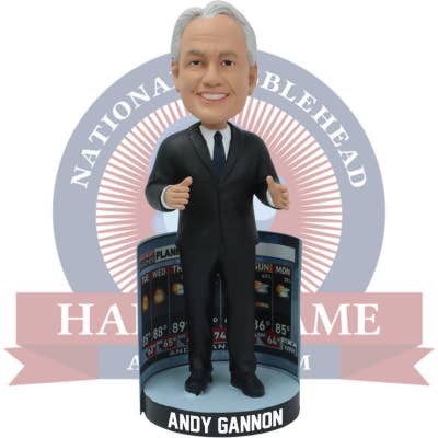 Figura de Andy Gannon Bobblehead (Preventa) para venta al por mayor de National Bobblehead Hall of Fame and Museum