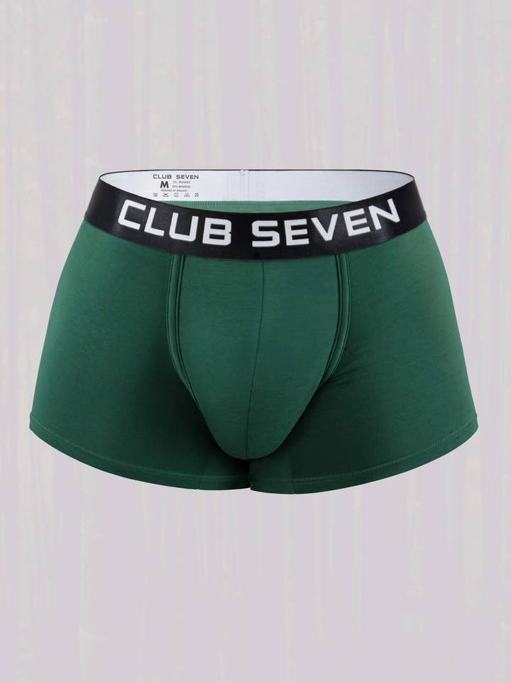 Bamboo Bulge Pine Trunks for wholesale by Club Seven Menswear