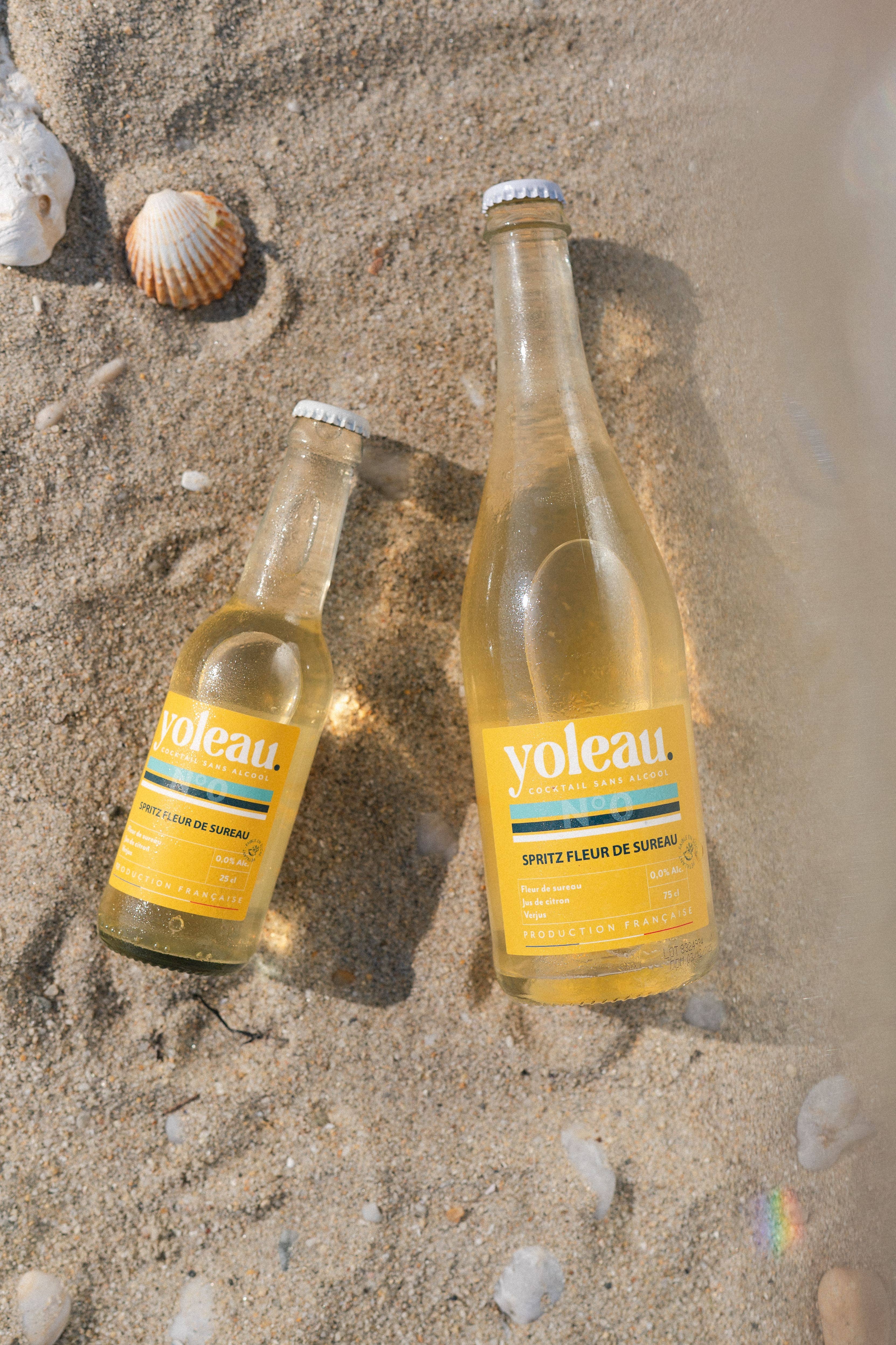 Yoleau - Vente Apéritifs sans alcool/mocktails - Spritz sans alcool 0,0% - Fleur de sureau 75cl4