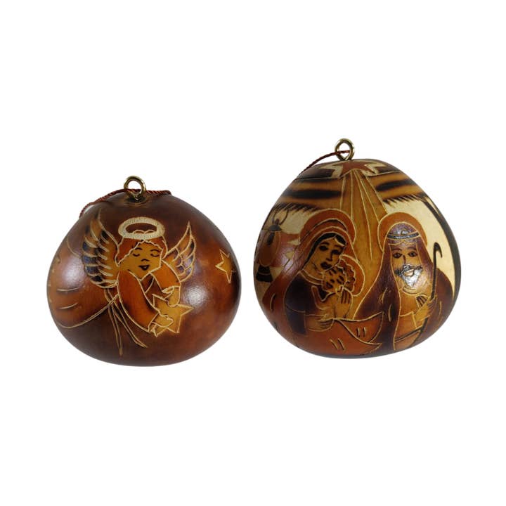 NATIVITY HANDMADE CHRISTMAS TREE ORNAMENT DECORATION for wholesale by Peru Gift Shop