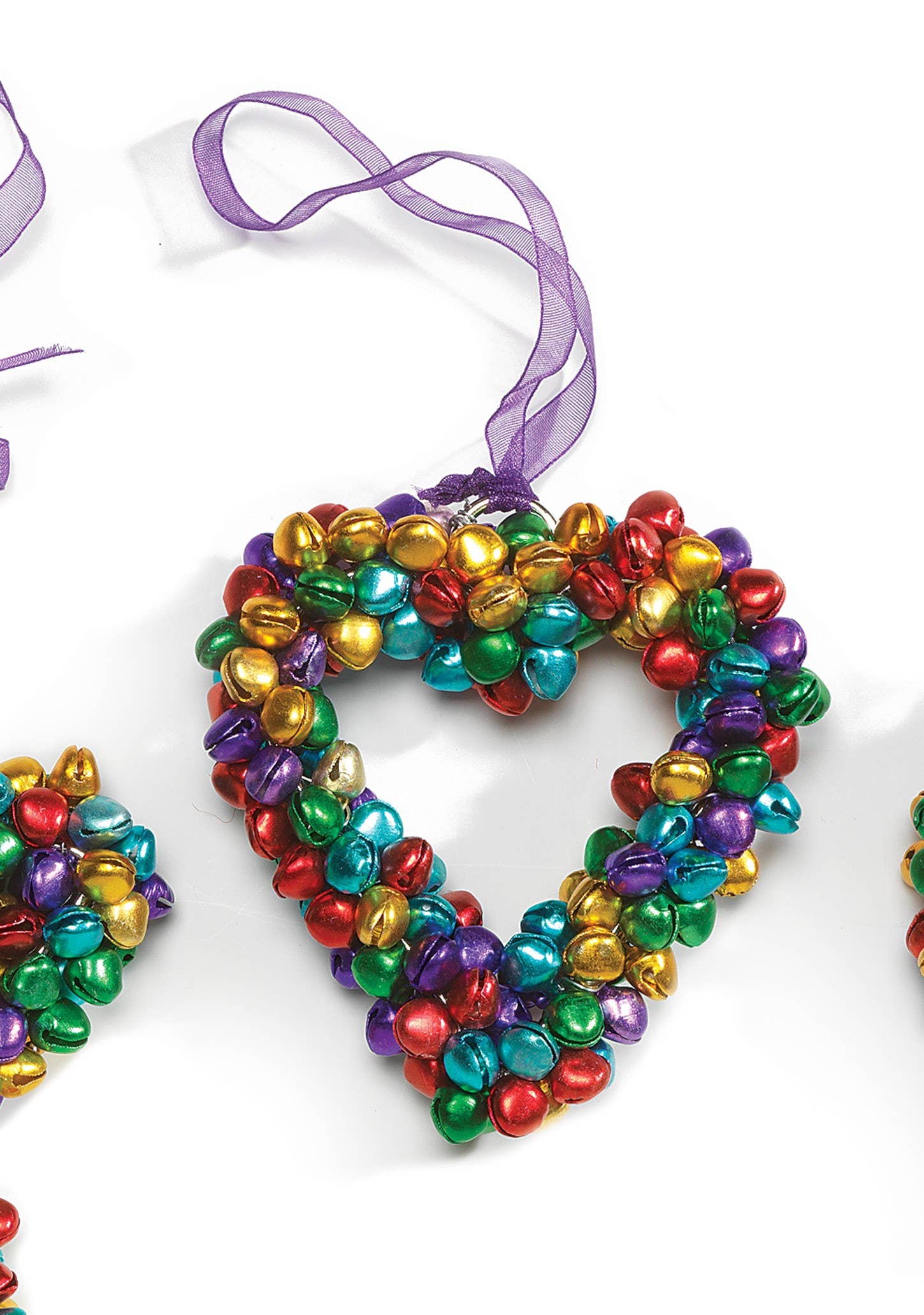 Namaste - Wholesale Christmas Decoration - Singing Bell Hanging Heart Decoration0