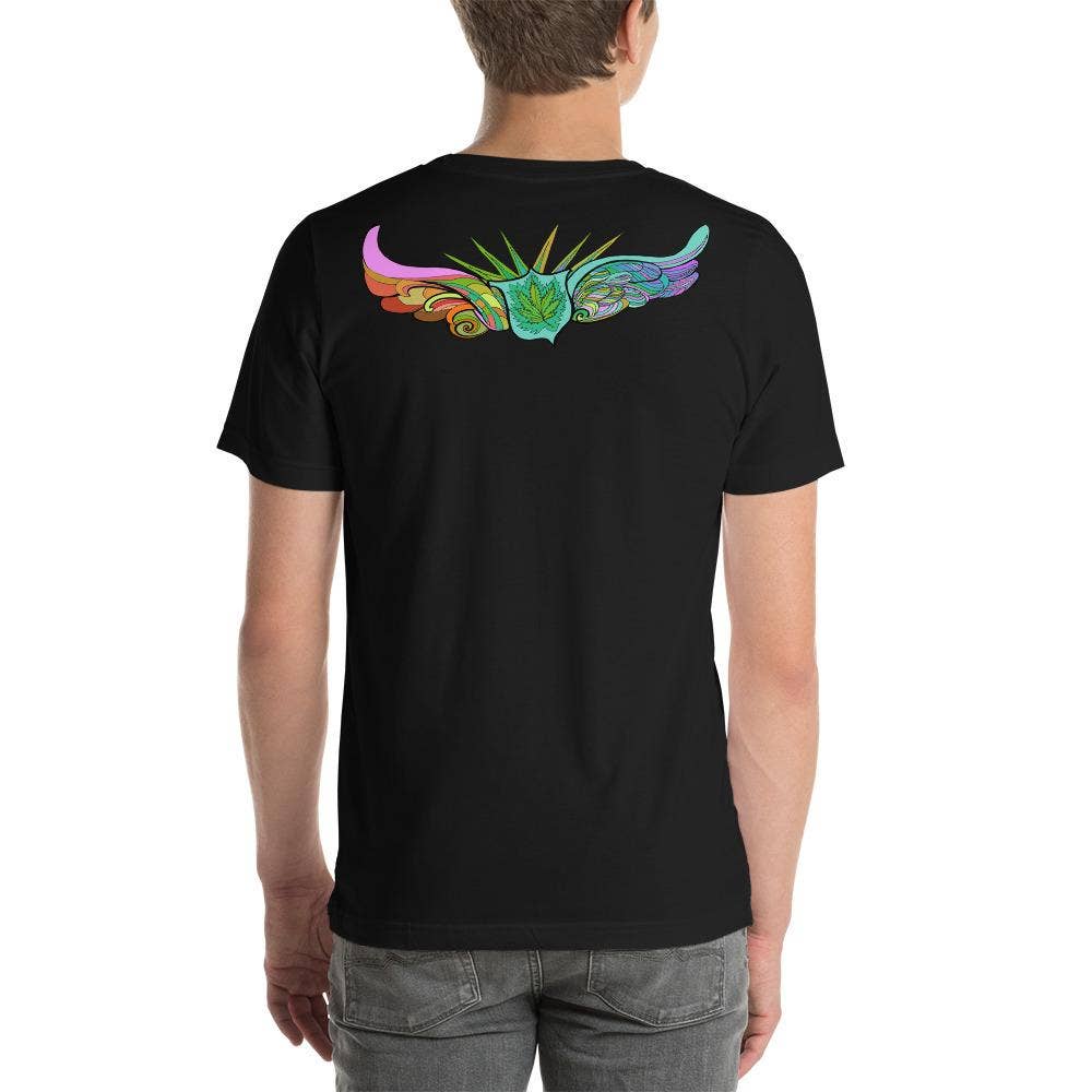 Joan Seed Studio inc. - Wholesale T-Shirt (Graphic) - Unisex - Cannabis Airlines Unisex Essential Fit Crew Neck T-Shirt9