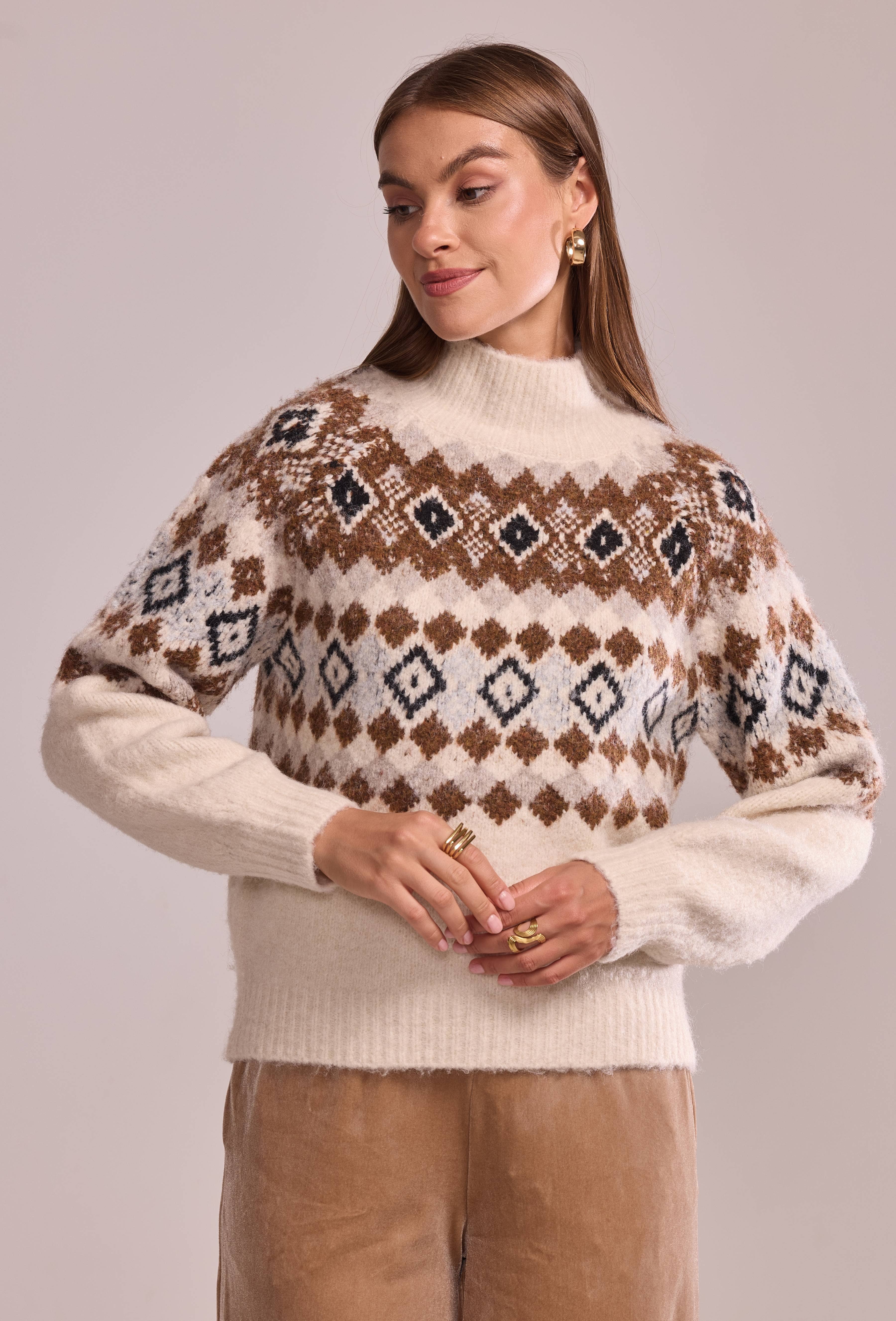 Cherry Paris - Wholesale Knit Sweater - Women's - Pull Yaelle - IH256340