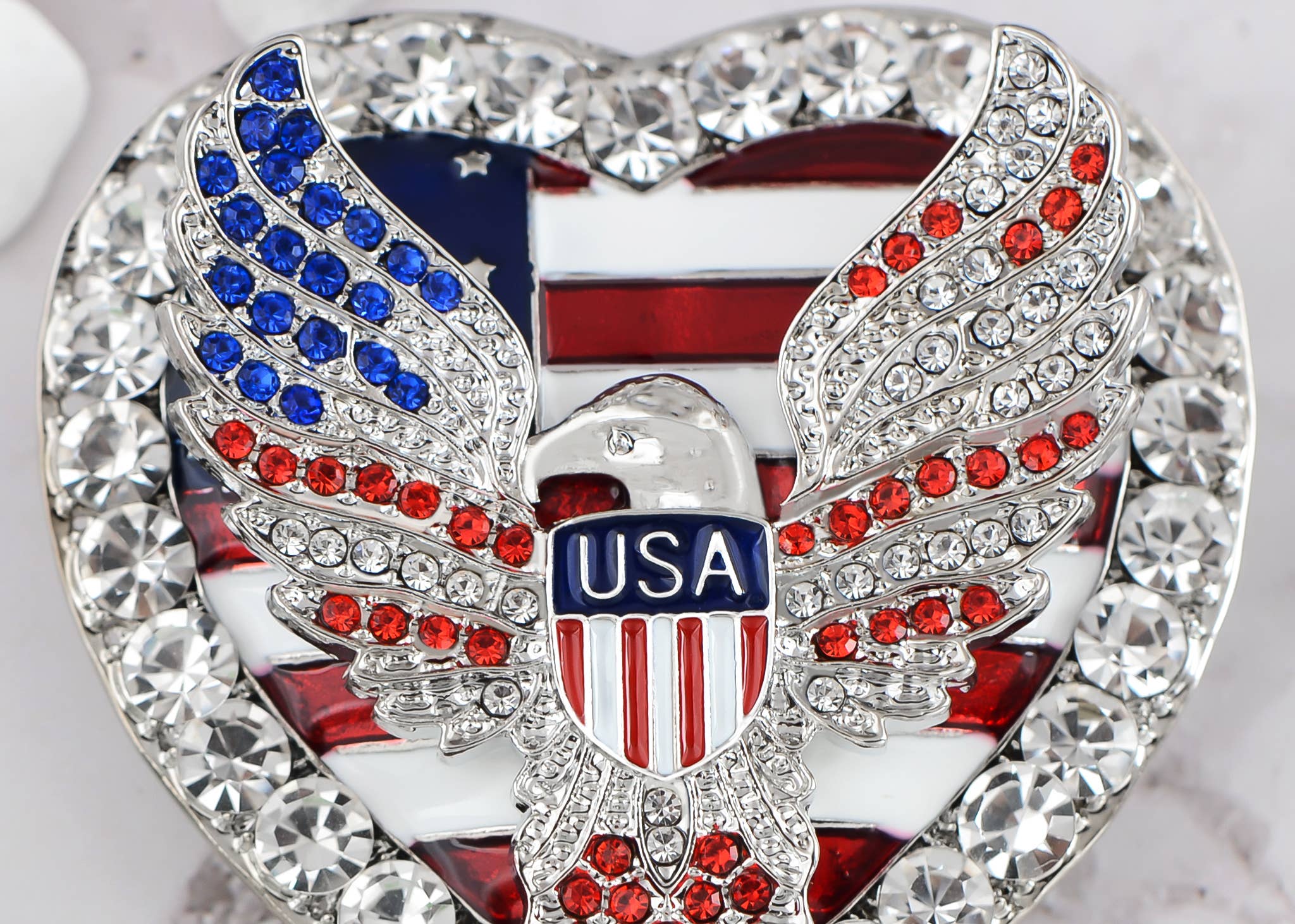 AK Brand – Großhandel Broschen – Brosche mit amerikanischer Flagge der USA, 4. Juli27