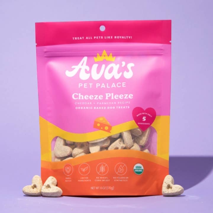 Jojo Modern Pets – wholesale Pet treats – Dog – Ava's Pet Palace Organic Baked Dog Treats - Cheeze Pleeze