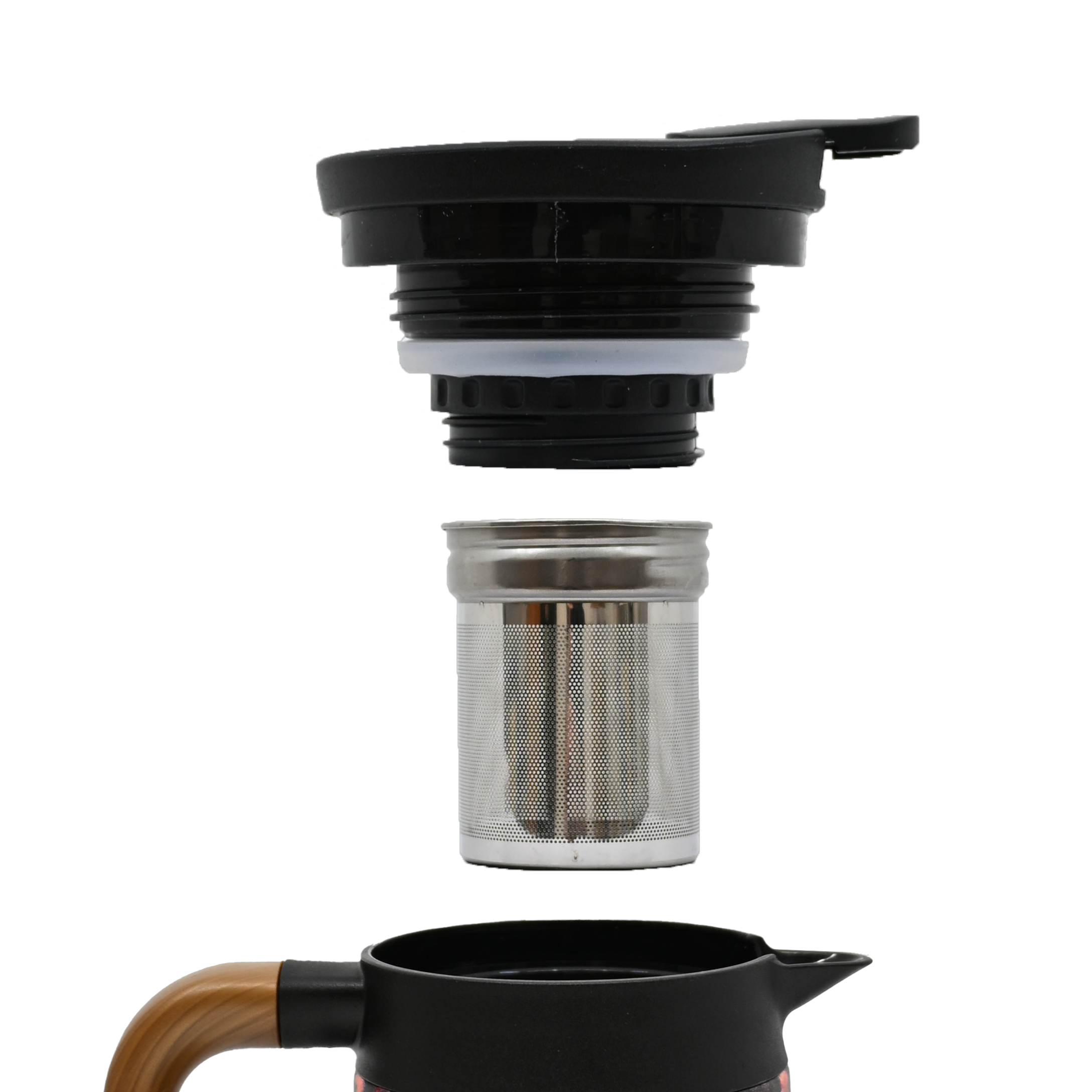 Urban Tokyo - Wholesale Tea Pot - 32oz Thermal Tea Kettle with Infuser Strainer Cherry Blossoms (1/24)1