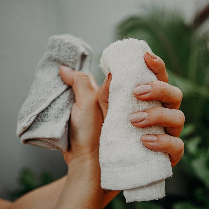 Waschlappen-Set aus Bambus - 6-teilig für den Großhandel von Tayvada