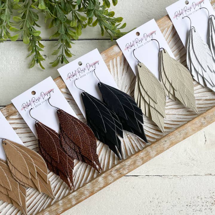 Vera - Neutral Fringe Collection for wholesale by Rebel Rose Designs by Brook