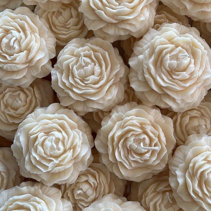 youngpee - Vente Bougies originales - Bougie pivoine, bougies fleurs, bougie rose, bougie de Noël2