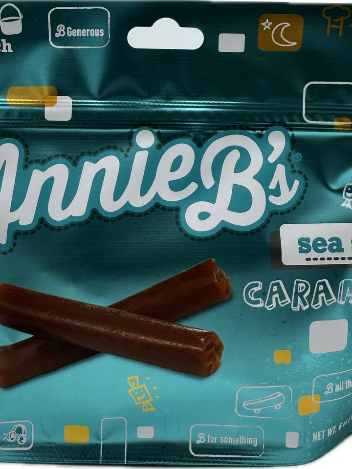 Sea Salt Caramel Pouch for wholesale by Annie B's