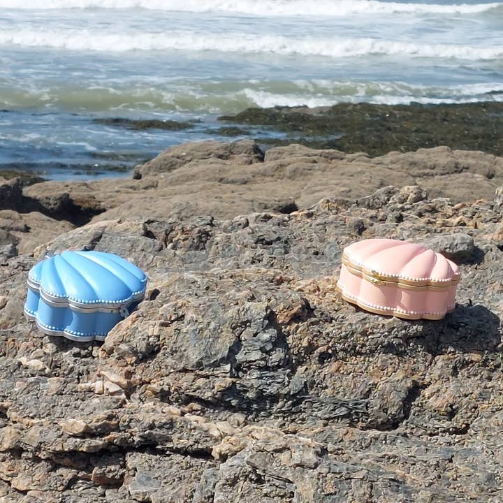 TROUSSELIER SAS - Wholesale Jewelry Box/Organizer - Kids - Mermaid Collector Jewelry Box in Shell4