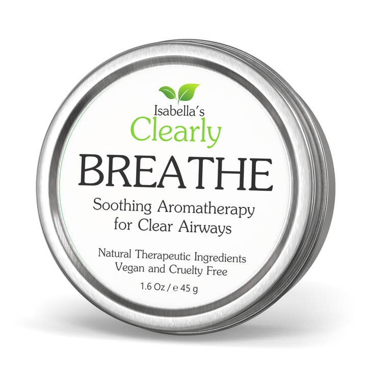 BREATHE, Soothing Aromatherapy for Clear Airways for wholesale by Isabella's Clearly