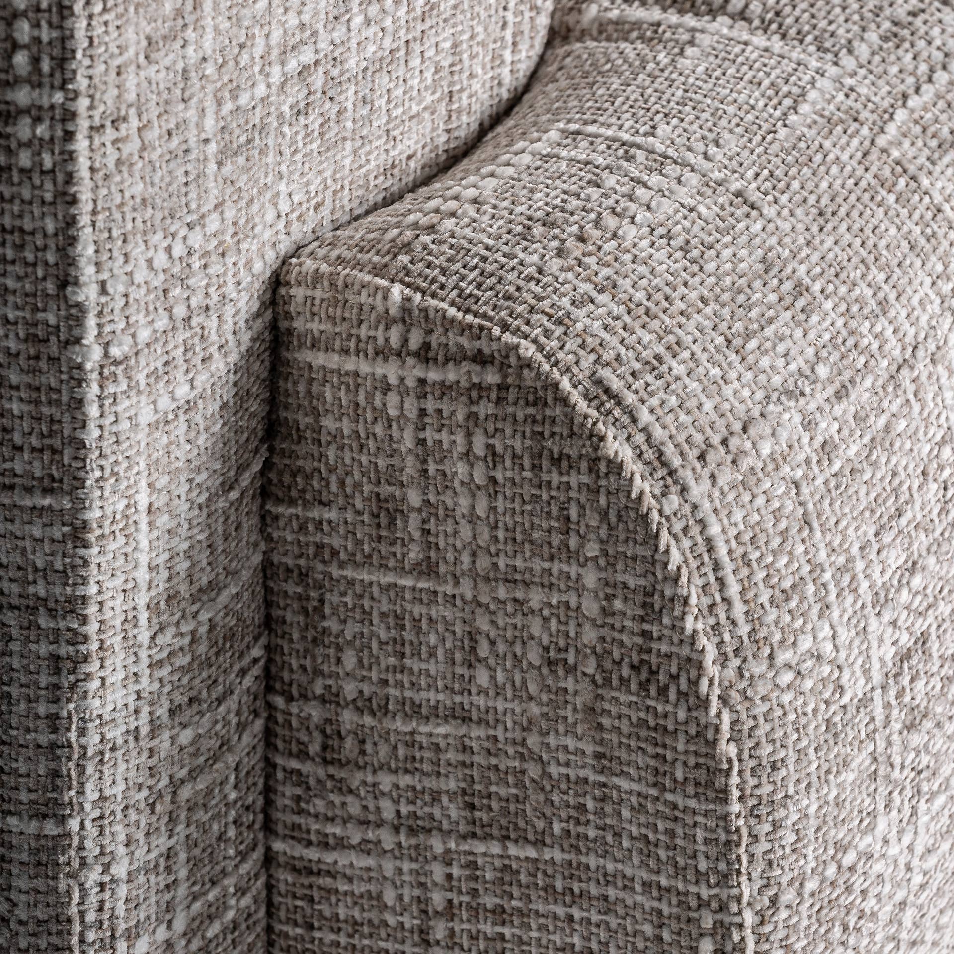 Kodu Home Design - Wholesale Sofa - Polyester sofa in mottled beige color, 210x97x69cm2