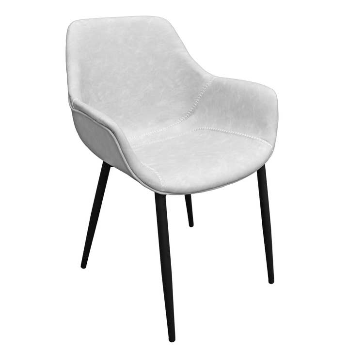 LeisureMod - Wholesale Chair - Markley Modern Ergonomic Leather Upholstered Dining Chair10