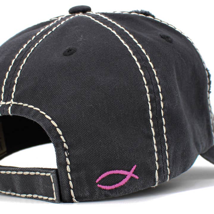 KBETHOS - Wholesale Baseball Cap - Women's - With God All Things Are Possible Vintage Ballcap12