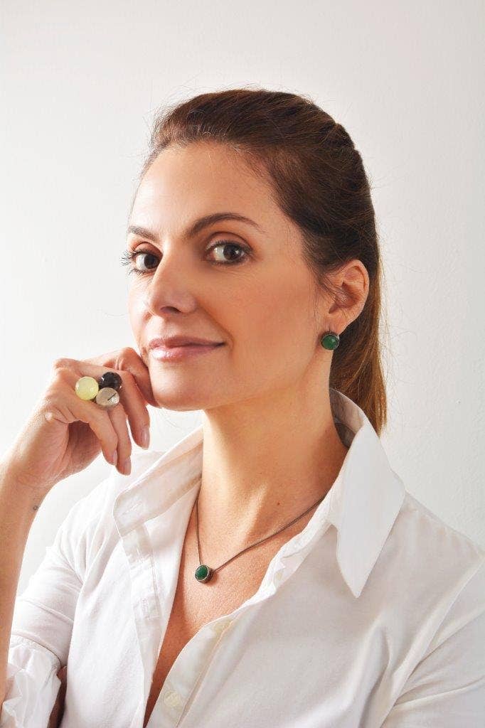 Silvia Doring - Wholesale Cocktail/Statement Ring - Double Rings Bubbles 352