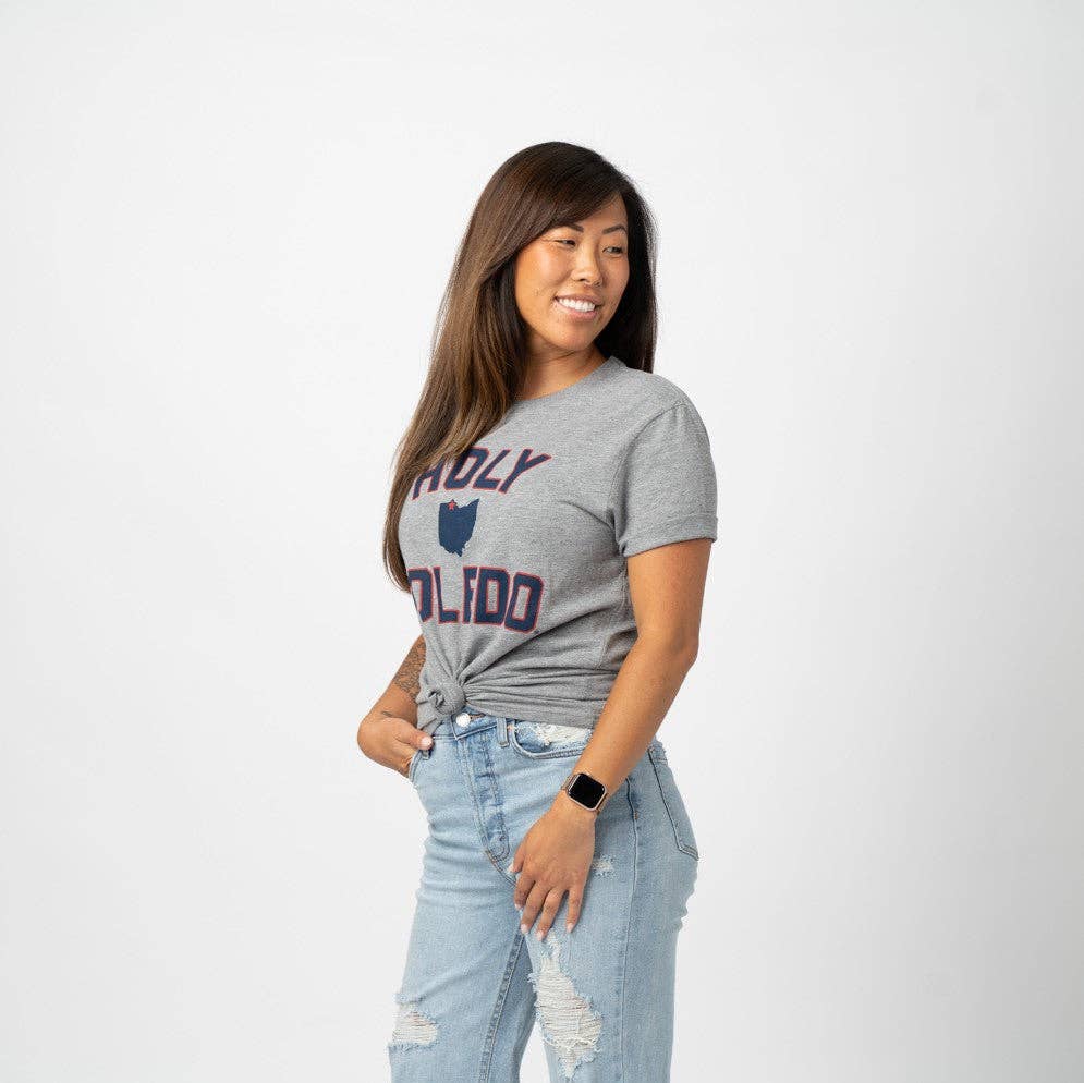 Jupmode - Wholesale Screen Printed T-Shirt - Unisex - Holy Toledo Ohio Shirt2