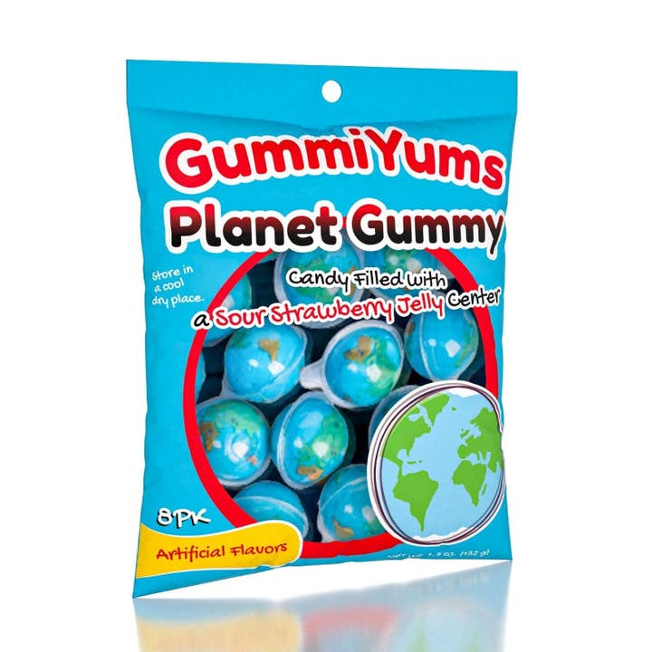 GummiYums Planet Gummies (8pk) for wholesale by Showcase