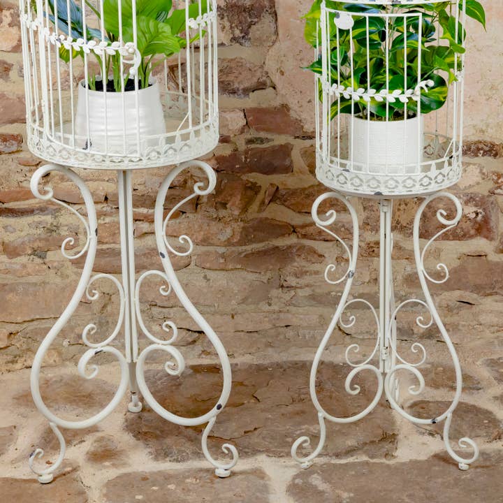 Zaer Ltd. International - Wholesale Plant Pot Stand - Victorian Style Birdcage Style Planters "Copenhagen 1843"8