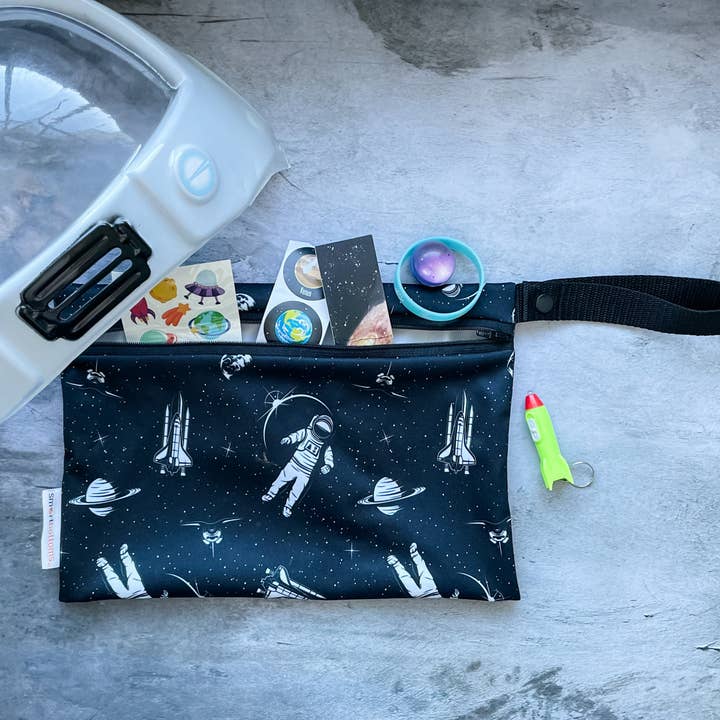 Small Wet Bag - Space Race for wholesale by Smart Bottoms
