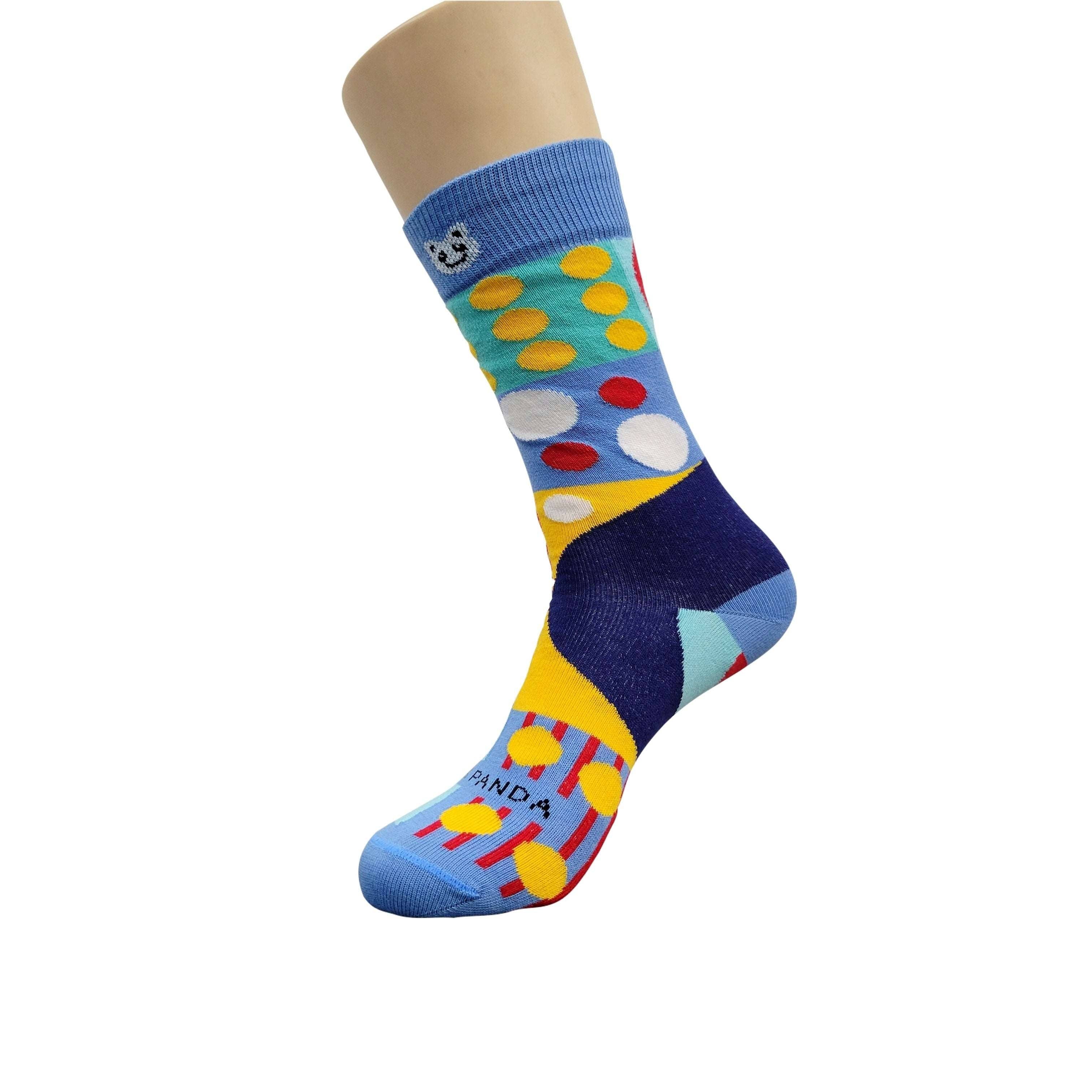 Sock Panda - Wholesale Socks - Kids -  Fun Abstract Geometric Pattern Socks - Tween Size3